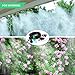 king do way Misting Cooling Irrigation System for Garden Patio Greenhouse Micro Flow Drip Irrigation Kit with 32.8ft Tubing and 10 Misting Nozzles Quick Connector Universal Faucet Nylon Tape
