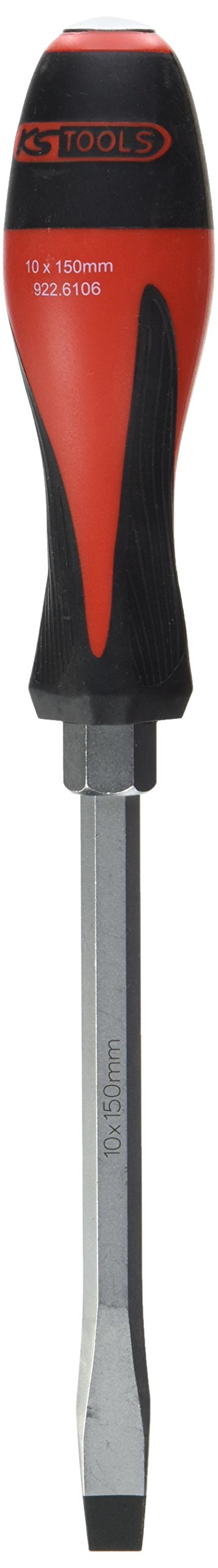 KS Tools 922.6106 Slotted Screwdriver 10-150 mm
