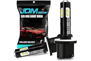 JDM ASTAR Bright White Max 50W High Power 880 LED Fog Light Bulbs