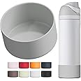 Affute Silicone Boot for Owala Water Bottle 40 oz 32 oz 24 oz, Anti-Slip Protective Sleeve for FreeSip/Twist/Flip Water Bottles, BPA Free, Bottom Bumper Cover Protects Water Bottles from Scratches