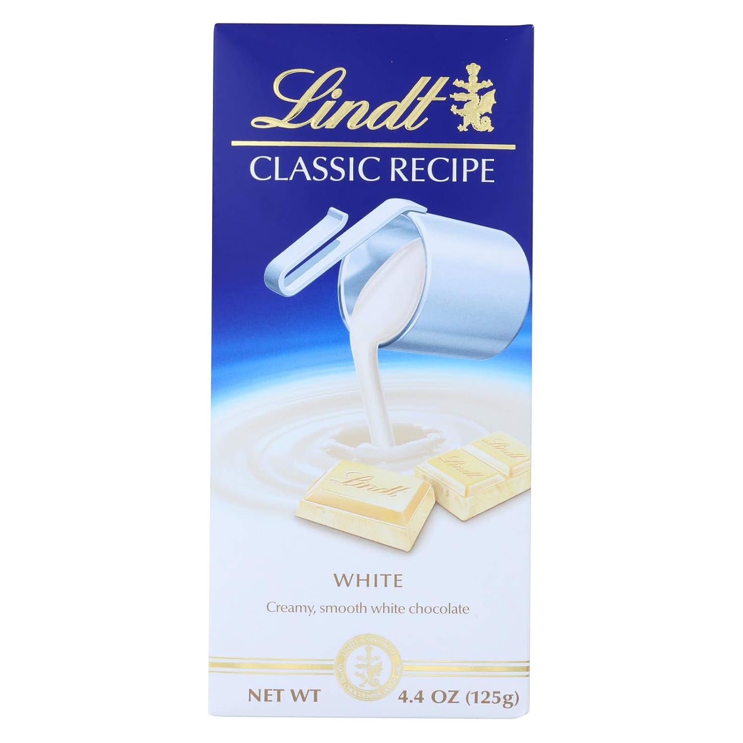 Lindt Classic recipes White chocolate bar 4.4oz (037466047263)