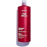 Wella Professionals ULTIMATE REPAIR Shampoo for Damaged Hair | Repairs, Strengthens, & Moisturizes with AHA & Omega-9 | For All Hair Types
