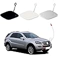 CZShiYue Car Front Bumper Tow Hook Cover Cap Towing Eye Fit for Mercedes Benz ML X164 FL for ML280 ML320 ML550 63AMG 2008 2009 2010 2011 Trailer Cover 1648853423 (White)