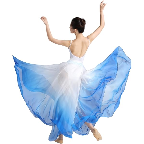 Chiffon Skirt Long Skirts For Dance Dance Skirt Long Wrap Skirt