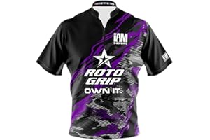 Logo Infusion Dye-Sublimated Bowling Jersey (Sash Collar) - I AM Bowling Fun Design 2007-RG - Roto Grip