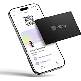 Blinq NFC Digital Business Card - Classic Card - Tap to Share (Black)