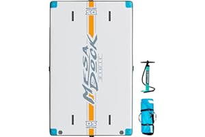 Driftsun Inflatable Floating Dock Platform - Mesa Dock Floats, Floating Docks for Lakes & Boats, Inflatable Island, Swim Platform Quick Inflation, Floating Mats for The Water