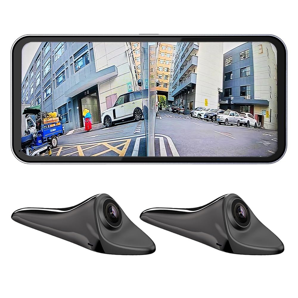 Photo 1 of GRLATG car Blind spot Camera and car Blind spot Display System, Blind spot Driving Recorder, Blind spot Assistance, Blind spot Monitoring BSM, Camera Monitoring System CMS, HD Night Vision