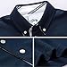 EAGEGOF Men's Shirts Navy Short Sleeve Tech Performance Golf Polo Shirt Loose Fit Medium