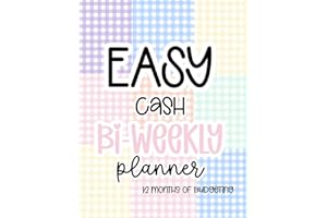 Easy Cash Bi-Weekly Planner 12 Months of Budgeting