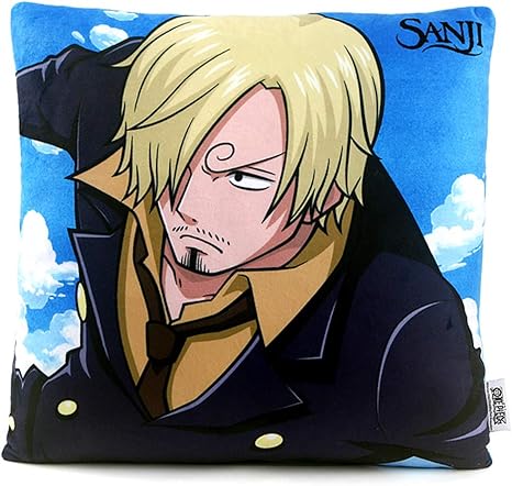 Amazon Co Jp One Piece ワンピースアニメの キャラクター プリントベルベットクッション 40 X 40 Cm サンジ Sanji ホーム キッチン