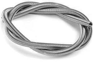 Fielect Heating Element Coil Wire 220V 1200W Resistance Wire Furnace Heater Wire FeCrAl Silver Heat-resistant Wire Length 480mm,1Pcs