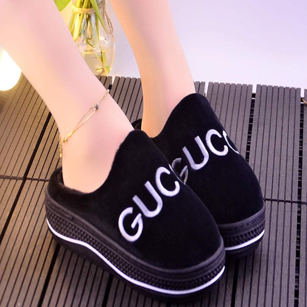 fashion letter slip on wedge