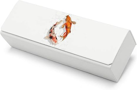 Amazon メガネケース収納 鯉柄 和柄 和風 眼鏡ケース おしゃれ めがねケース メガネ拭き付き サングラスケース 携帯用 メガネ収納ケース レディース メンズ 軽量 マグネット式 ハードケース かわいい 耐圧保護 小物入れ 収納ケース ボックス オンライン通販