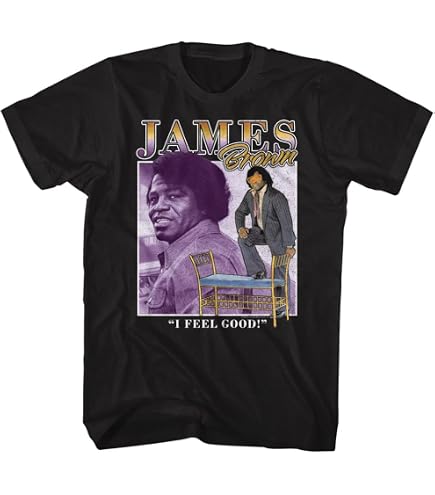 Amazon.com: James Brown It's A Man's World T-Shirt : Clothing