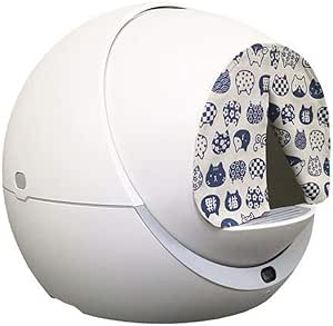 Caja de arena autolimpiante Caja de arena para gatos automática Bandeja