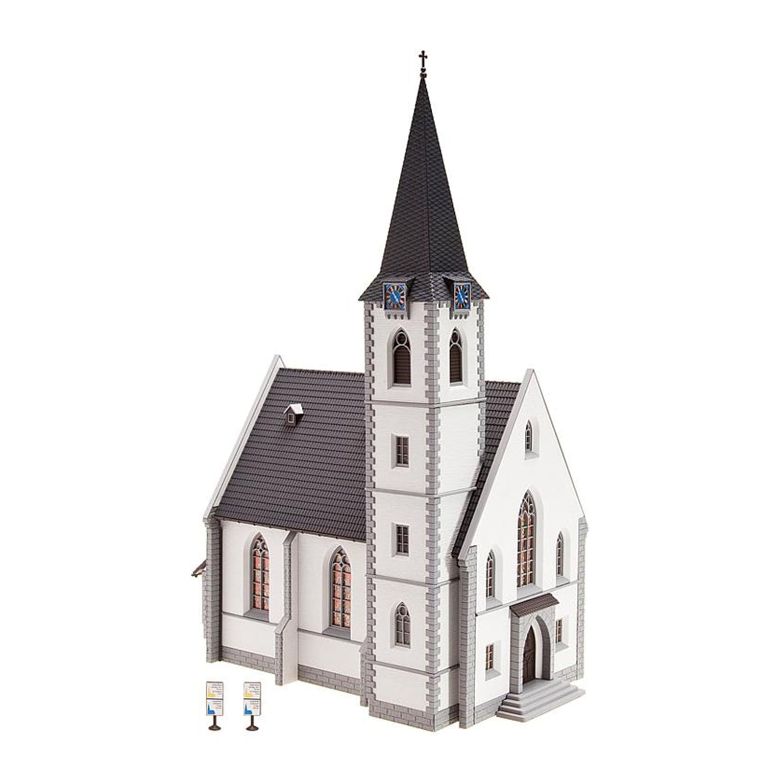 FALLER FA130490 Small Town Church, White