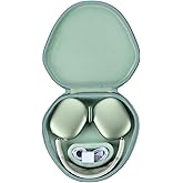 Peyyargo Hard Carrying Case with Sleep Mode Replacement for Apple AirPods Max Wireless Over-Ear Headphones (Light Green)