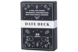 BestSelf Co. Date Deck Exciting, Engaging, and Though-Provoking Conversation Prompts Perfect for Unlocking Connection, Intimacy and Meaningful Discussion — 50 Cards