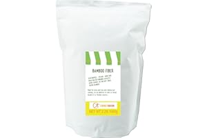 Zimmermann Bamboo Fiber 2.2lb 1000g, gluten free flour, Non GMO, Keto Flour, 100% Bamboo, Keto & Low-Carb Baking & Cooking, Low Calorie Flour