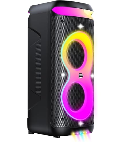 Spca*:・'°☆品 Caixa De Som Torre Double 12 Pol 2300w Bluetooth Pulse - SP508