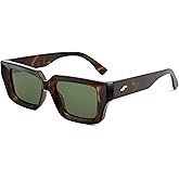 SOJOS Polarized Sunglasses Womens Men Trendy Square Small Y2K Designer Shades SJ2323