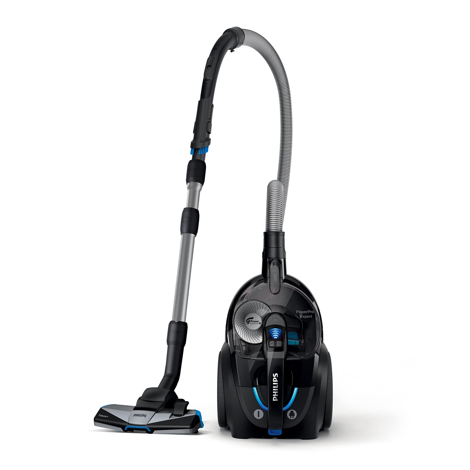 Philips Série 7000 Aspirateur Sans Sac - 900 W avec Filtre Anti-Allergènes H13 et Brosse Triactive+ (Fc9741/09)