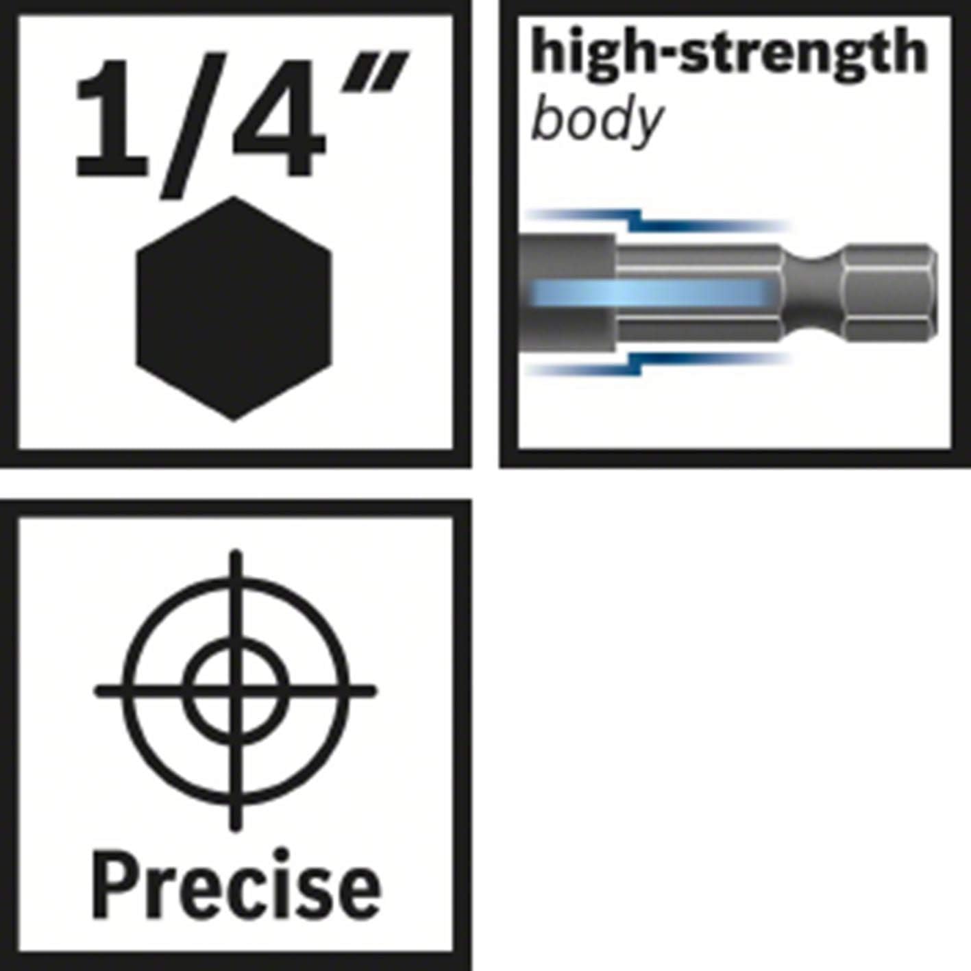 Bosch 8X PRO Metal HSS-G Impact Twist Drill Bit Set (for Non-Ferrous Metals, Steel, diameter 2,0, 3,0, 4,0, 5,0, 6,0, 7,0 - Image 5