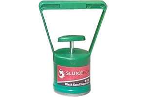 Sluice Fox Magnetic Pickup Tool; Black Sand Gold Separator; Hand held Gold Prospecting Tool; Essential Tool for Gold panning kit; Separating Gold from Pay Dirt - Choose Your Size!