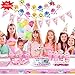 179 Pcs Pink Baby Shark Party Supplies Set & Tableware Kit | Birthday Decorations Bunting, Disposable Paper Plates, Cups, Napkins, Straws, Plastic Table Cloth, & BONUS Baby Shark Balloons Baby Shark Tattoo Stickers