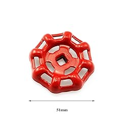 heyous 4pcs Cast Iron Valve Handle Gate Valve Ball