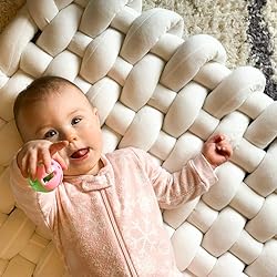Wonder Space Knotted Braided Plush Mat, Baby Infant