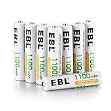 EBL 1100mAh AAA Ni-MH 1200 Ciclo de Pilas Recargables para los Equipos Doméstico