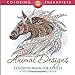 Animal Designs Coloring Book For Adults - A De-Stress Coloring Book