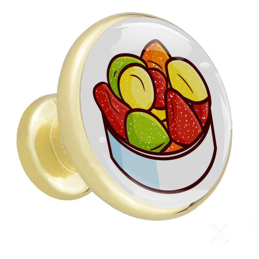 Möbelknöpfe für Kinderzimmer/Schranktür/Schublade, 4 Stück, 3,2 x 3 cm