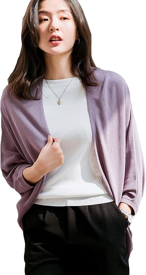 Amazon ｓｅｍｏ１ｍｕｓ カーディガン レディース トップス ロング 長袖 ニット カジュアル ゆったり 冬 ファッション カーディガン ボレロ 通販