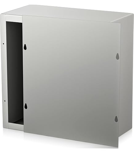 Hoffman ASE18X18X6 Pull Box, Screw Cover with Knockouts, Steel, 18