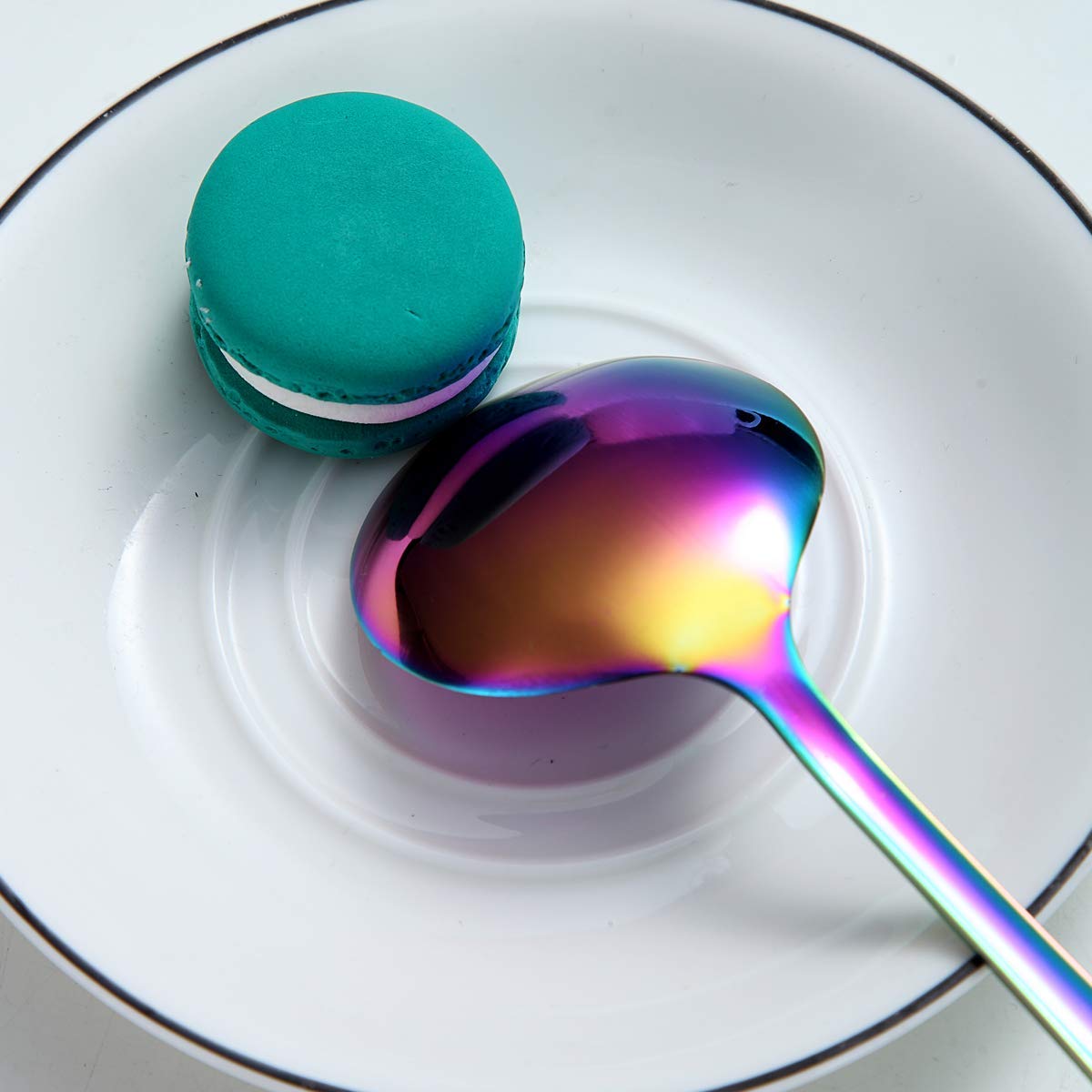 Berglander Rainbow Soup Spoons of 4, 7.5