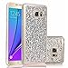Galaxy Note 5 Case, Note 5 Glitter Case, DAMONDY 3D Cute Bling Premium Glitter Ultra Clear Soft TPU Case Hybrid Slim Cover for Samsung Galaxy Note 5 ONLY -sliver