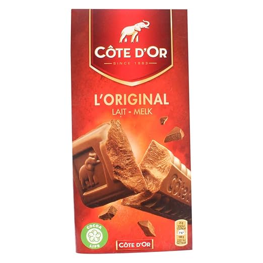 Cote d'Or Milk Chocolate 200 Gram Bar Grocery & Gourmet Food