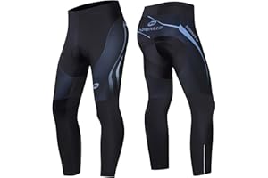 sponeed Men's Bicycle Pants 4D Padded Road Cycling Tights Leggings Outdoor Cyclist Riding Bike Wear