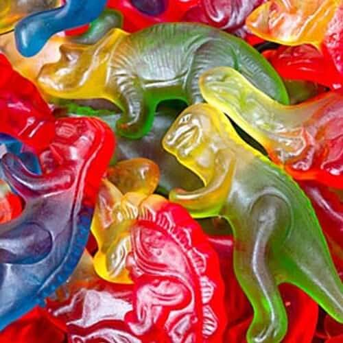 gummy dinosaur candy