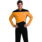 Rubie's Star Trek The Next Generation Deluxe Lt. Commander Data Adult Costume Shirt