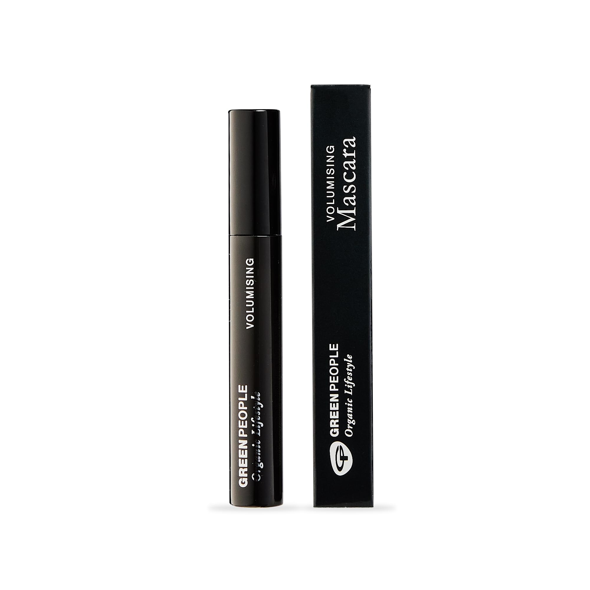 Green People Volumising Mascara - Natural Mascara for Sensitive Eyes - Long Lasting Colour - Pregnancy Safe, Gluten Free, Cruelty Free - Brown, 7ml