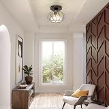 FRIDEKO HOME Modern Ceiling Lights Black Crystal LED Mini Chandelier view 9