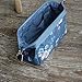 Makeup Bag/Travel Cute Cosmetic Pouch Storage/Brush Holder Toiletry Kit Fashion Women and Girl Waterproof Jewelry Organizer with Zipper Pencil Carry Case Portable Cube Purse (Deep Grey)