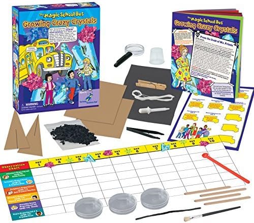 The Magic School Bus Growing Crazy Crystals Science Kit by The Magic School Bus