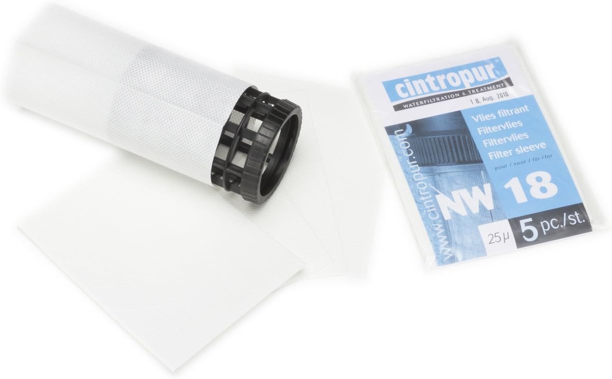 10 Micron - Cintropur (NW18) Replacement Bag Filter Socks (Pk of 5)
