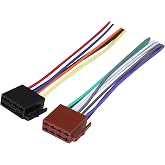 YONGJIANGXIA Universal Radio Stereo Wire Harness Adapter Plug for Vw Seat Passat Golf Polo