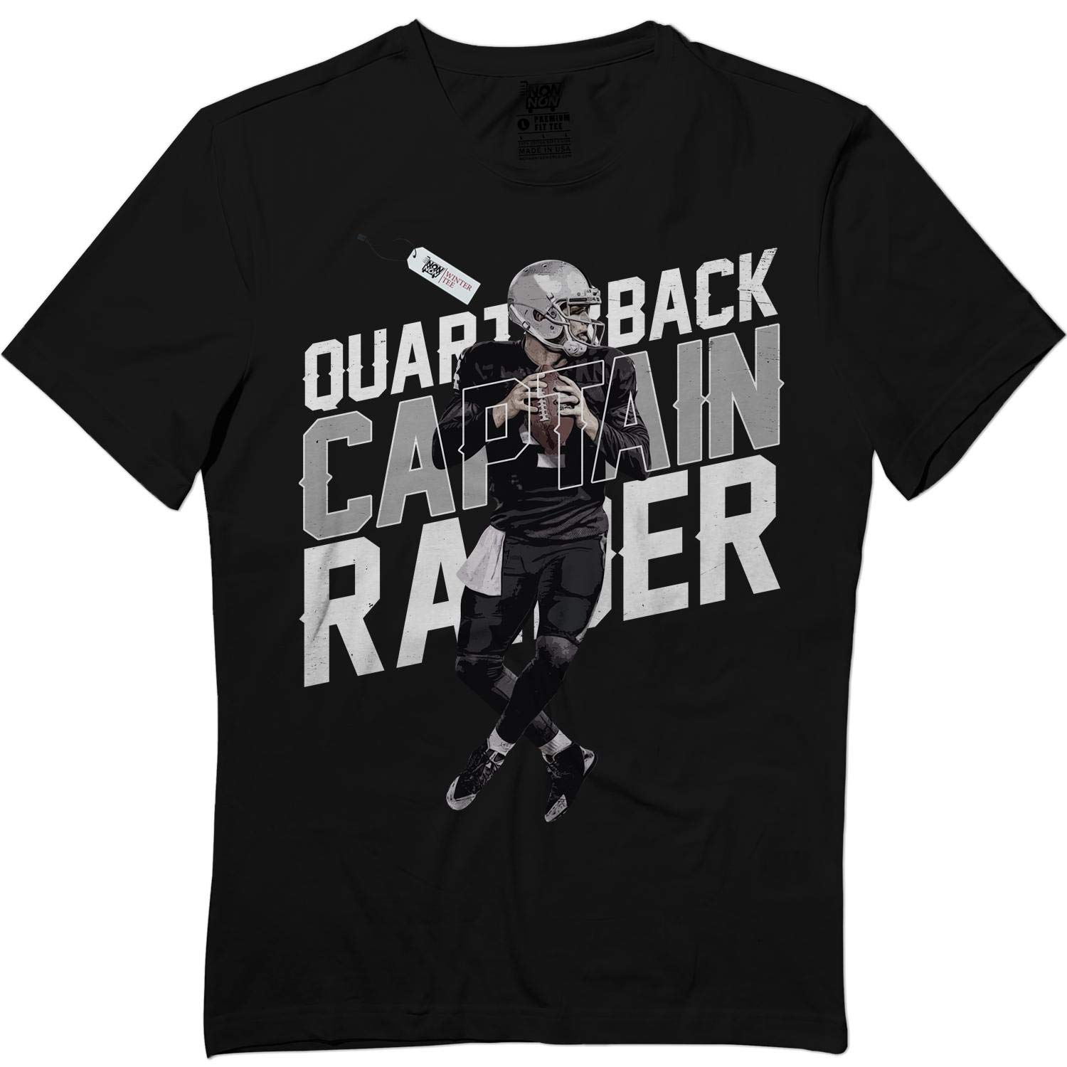 Carr 4 Oakland Football Quarterback Qb Captain S Pn9 T Shirt Minaze